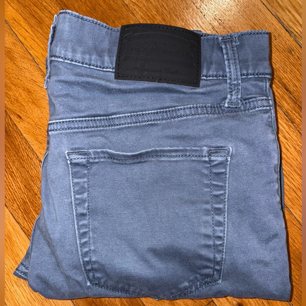 Men's Blue Lucky Brand Slim Straight Pants